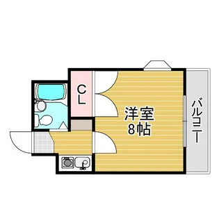 リバーサイド池【2階】の間取り
