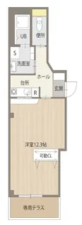 SQUARE【1階】の間取り