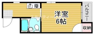 OMレジデンス西加賀屋【2階】の間取り