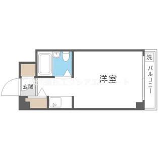 アートファインド天王寺【4階】の間取り