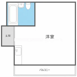 ヴィラ御崎【5階】の間取り