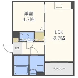 noir’IoT【3階】の間取り