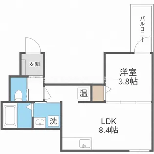 アーバン・コハマ【1階】の間取り