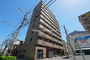 クラウンハイム夕陽丘【4階】の外観