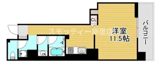 エヌレジデンス新今宮【9階】の間取り