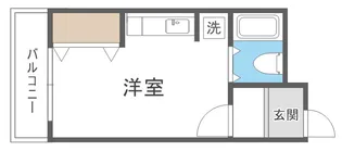 ペントハウス花園【5階】の間取り