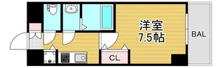 ONE ROOF FLAT FUKUSHIMA【3階】の間取り
