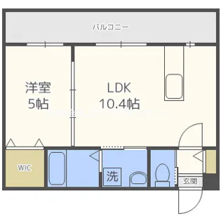 グランパシフィック長橋スクエア【1階】の間取り
