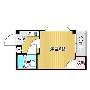 ロイヤルヴィラ【1階】の間取り
