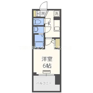エステムプラザ福島ジェネル【7階】の間取り