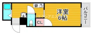 パールシティマンション玉出【4階】の間取り