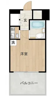 朝日プラザ天王寺パサージュ【1階】の間取り