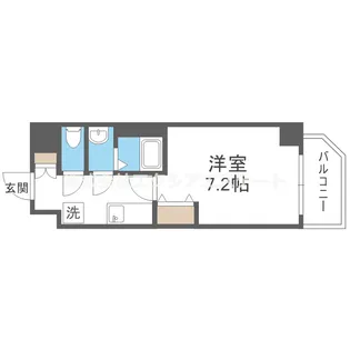 M-City 天王寺【2階】の間取り