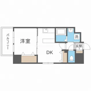 Varius長居公園【12階】の間取り