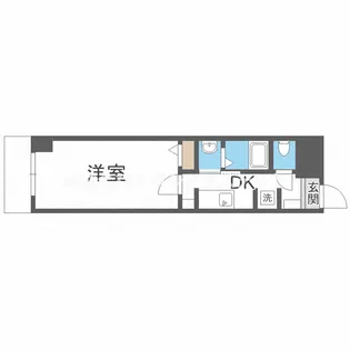 明成中津ビル【3階】の間取り