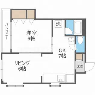 T’s Court福島【4階】の間取り