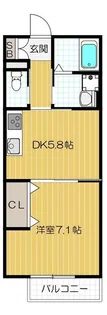 ソレイユ酒庄【1階】の間取り