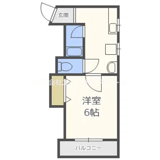 豊グランドハイツ【4階】の間取り
