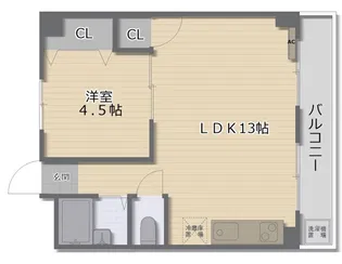 Grand corp Cattleya【7階】の間取り