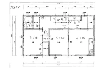 茨城県鉾田市上冨田【一戸建】の間取り