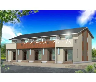 茨城県鉾田市鉾田【テラスハウス】の外観