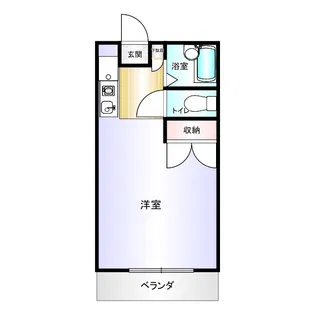 コーポHAGURO【202号室号室】の間取り