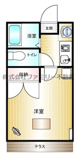 グレースコート24MK-A【104号室号室】の間取り