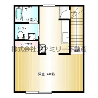 トラビス水戸トモゑ【205号室号室】の間取り