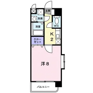 鹿児島県鹿児島市高麗町【マンション】の間取り