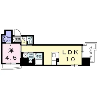 鹿児島県鹿児島市鴨池1丁目【マンション】の間取り