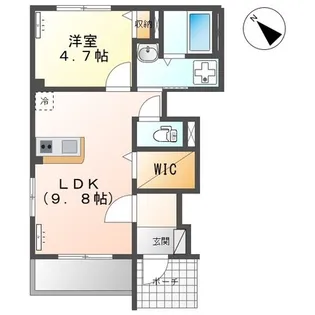鹿児島県鹿児島市紫原3丁目【アパート】の間取り