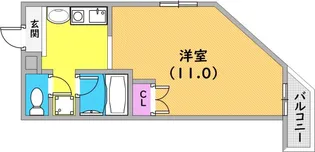 ヌーベルダルマビル【4階】の間取り