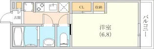 Blue SKY MayaⅢ【306号室】の間取り