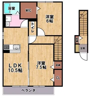 ルミエール【2階】の間取り