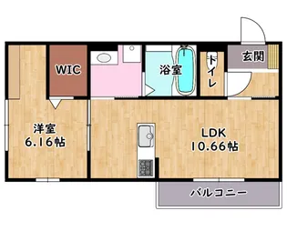 アースフィールド彦根【2階】の間取り