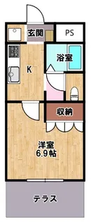 向日葵【1階】の間取り