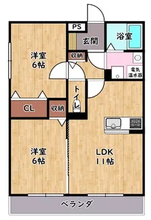 グランフォーレ【1階】の間取り