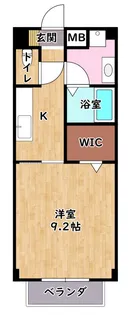 インテリオル【1階】の間取り