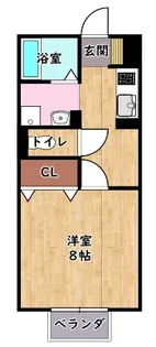 サンローズA棟【2階】の間取り