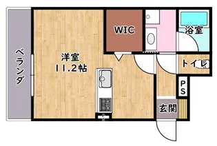 イストワール船町【2階】の間取り