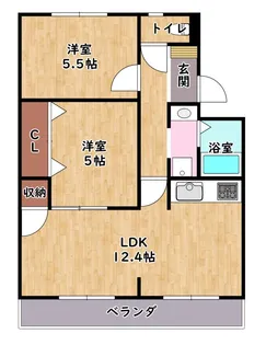 シャルム【303号室】の間取り