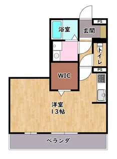 グラシューズコート【3階】の間取り