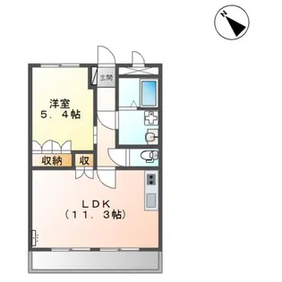 和(なごみ)【2階】の間取り