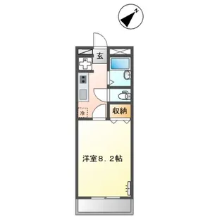 サンライズ21【2階】の間取り