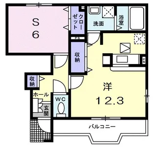 エクセレンテ パラーシオ【1階】の間取り