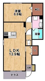 Harmony M【1階】の間取り