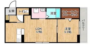 ボヌールメゾンkasuga【302号室】の間取り