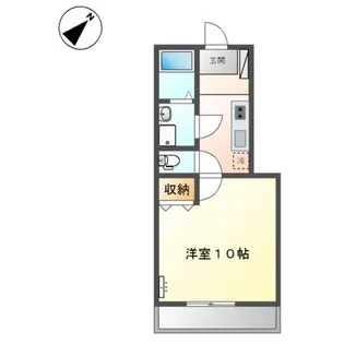 アンジェ【1階】の間取り