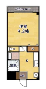 ヴィラ・ミユキ【3階】の間取り