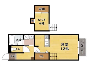 ベストール柳町【1階】の間取り